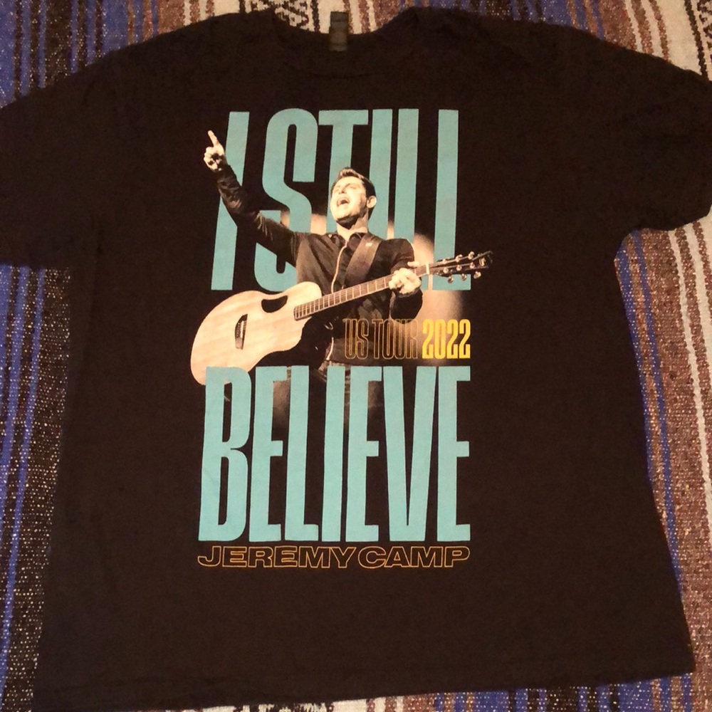 Jeremy Camp I Still Believe Concert Tour Tee Shirt